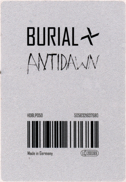 Burial "Antidawn EP" (43:30 runtime)
