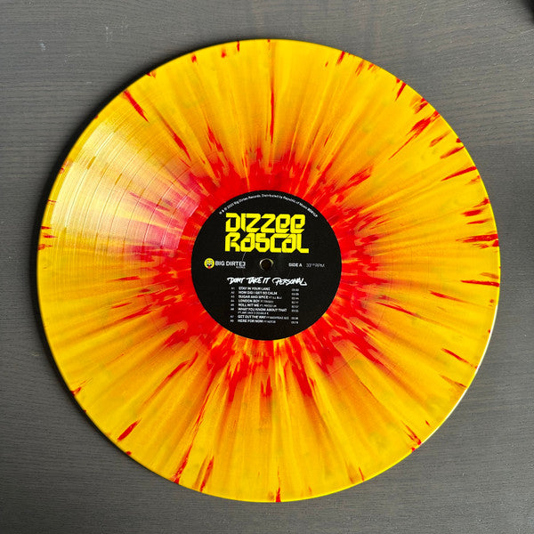 Dizzee Rascal "Don’t Take It Personal" (Splatter Colored Vinyl)