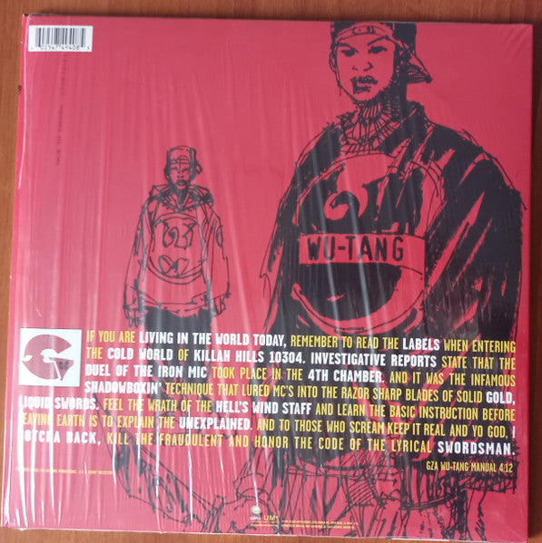 Genius / GZA "Liquid Swords" 2023 Repress / Black Vinyl
