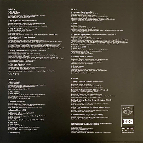 High & Mighty "Home Field Advantage" 25th Anniversary + 6 Bonus Tracks