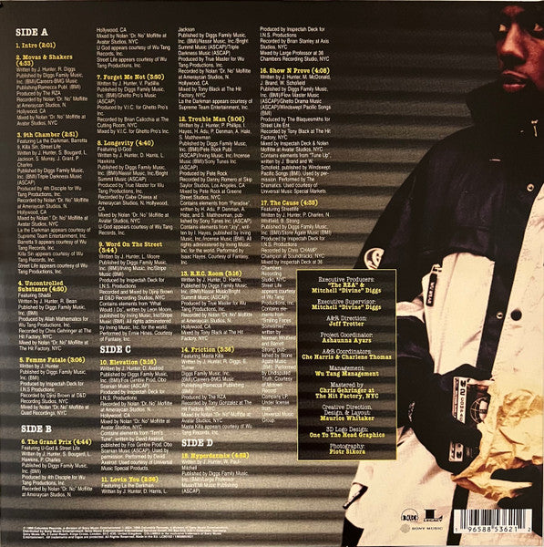 Inspectah Deck "Uncontrolled Substance" (Yellow Vinyl)
