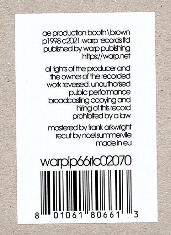 Autechre "LP5"