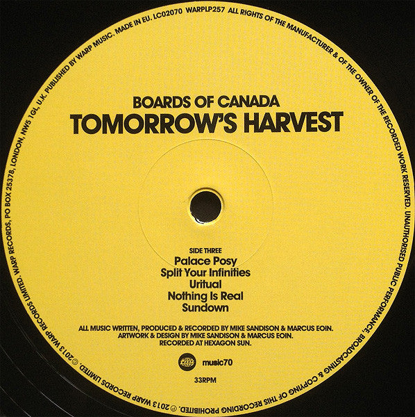 Boards Of Candada "Tomorrow's Harvest"