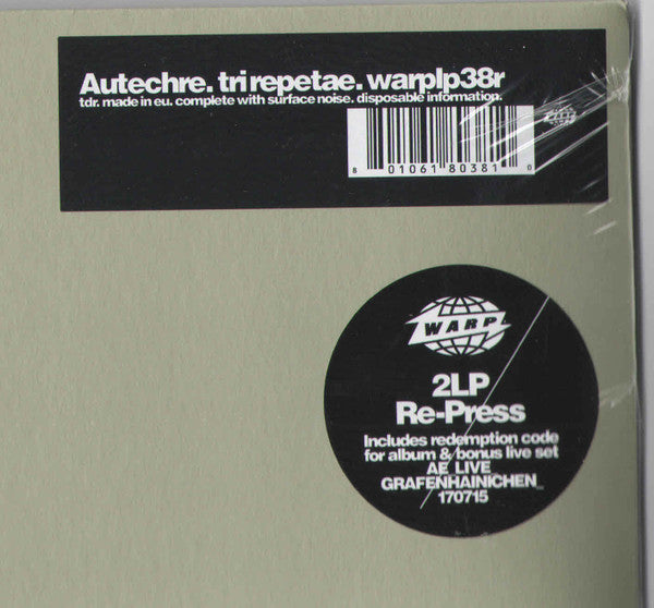 Autechre "Tri Repetae"