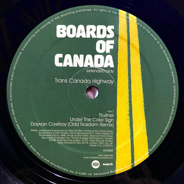Boards Of Canada "Trans Canada Highway"