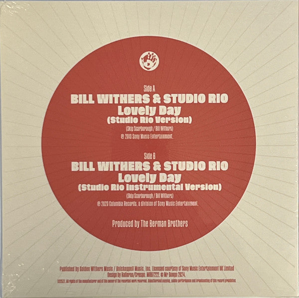 Bill Withers & Studio Rio "Lovely Day" (Studio Rio Version)