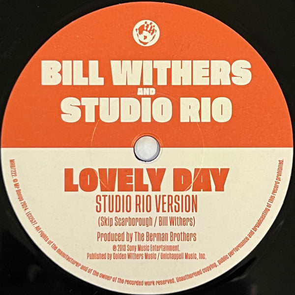 Bill Withers & Studio Rio "Lovely Day" (Studio Rio Version)