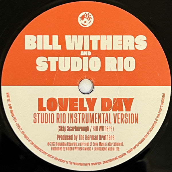 Bill Withers & Studio Rio "Lovely Day" (Studio Rio Version)