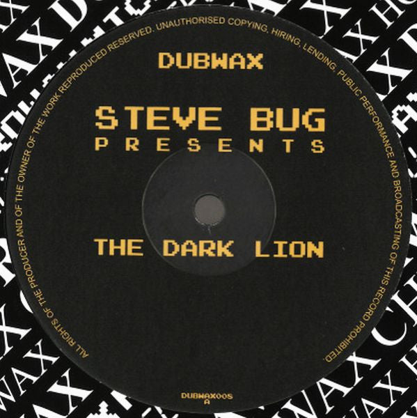 Steve Bug "Presents The Dark Lion"