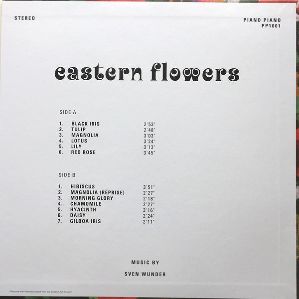 Sven Wunder "Eastern Flowers" (Repress)