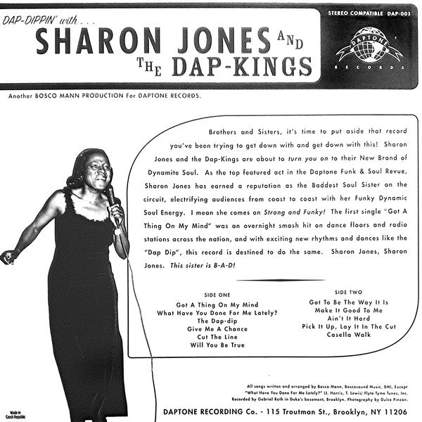 Sharon Jones & The Dap Kings "Dap-Dippin' With..."