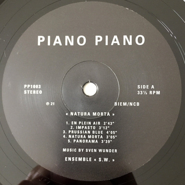 Sven Wunder "Natura Morta" (Repress)