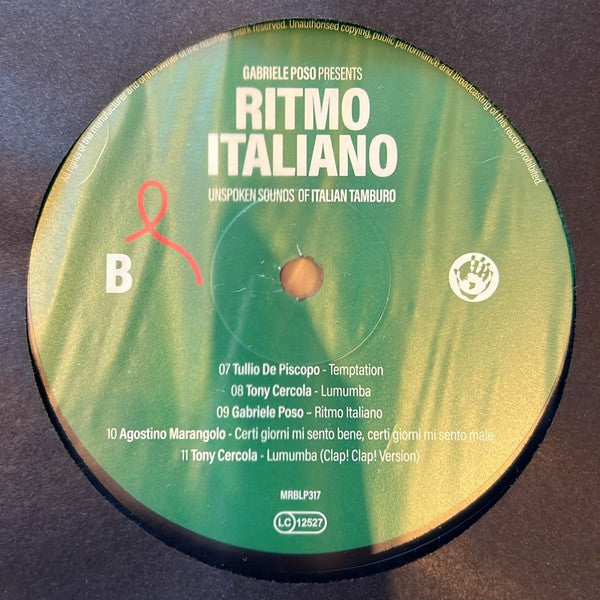 Ritmo Italiano (Unspoken Sounds Of Italian Tamburo)