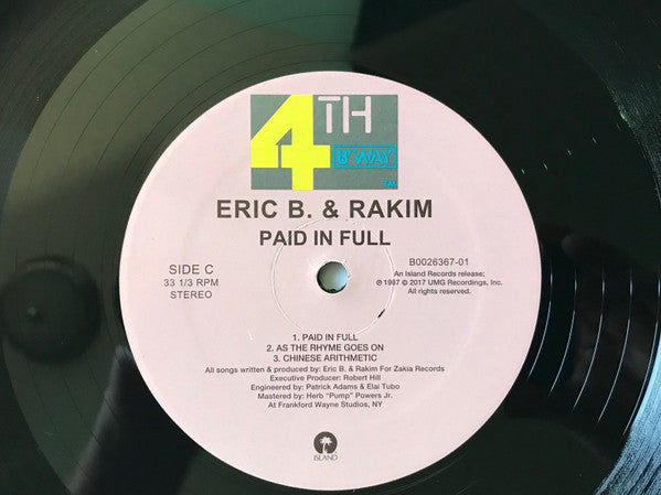 Eric B & Rakim "Paid In Full"