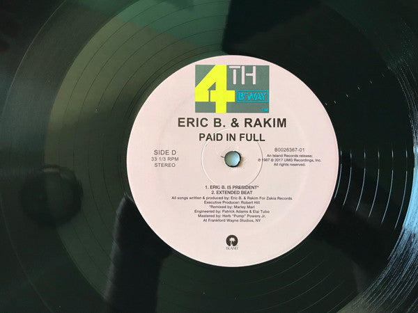 Eric B & Rakim "Paid In Full"