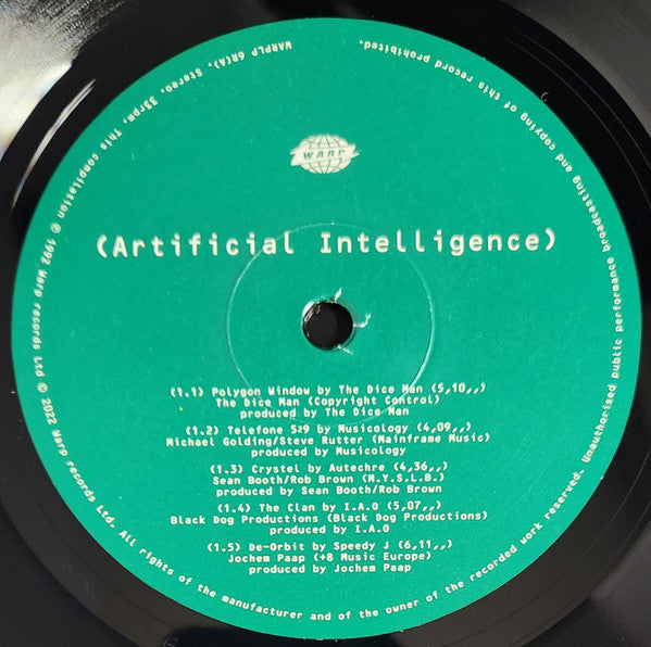 Various Artists "Artificial Intelligence"
