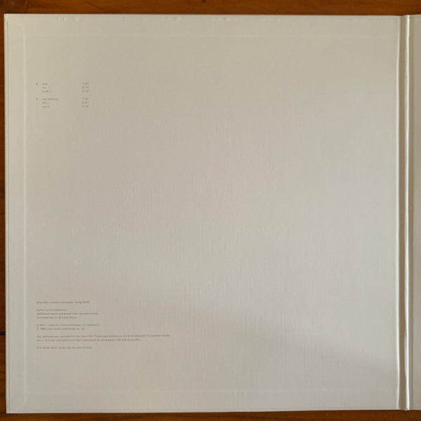 Alva Noto / Ryuichi Sakamoto "Revep" (Remaster)