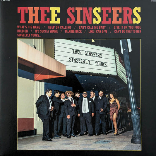 Thee Sinseers "Sinseerly Yours"