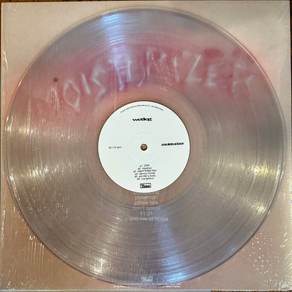 Wet Leg "Moisturizer" Clear Vinyl LTD