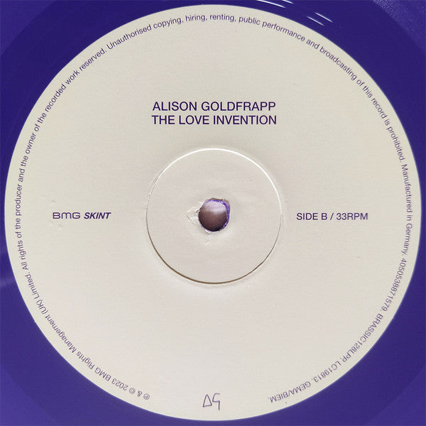 Alison Goldfrapp "The Love Invention" (Colored Edition)