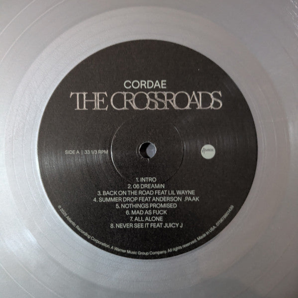 Cordae "The Crossroads" (Silver Colored Vinyl)