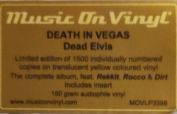 Death In Vegas "Dead Elvis"