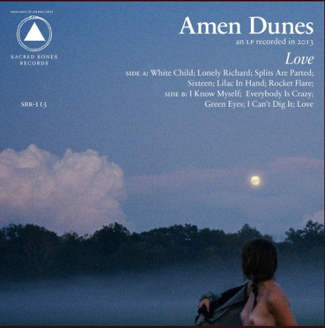 Amen Dunes "Love" (blue and white marbled vinyl)