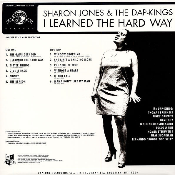 Sharon Jones & The Dap Kings "I Learned The Hard Way)