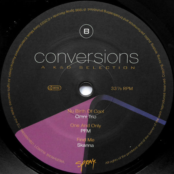 Kruder & Dorfmeister "Conversions" A K&D Selection