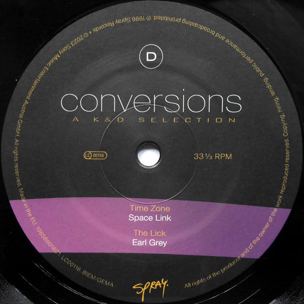 Kruder & Dorfmeister "Conversions" A K&D Selection