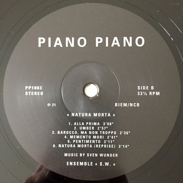 Sven Wunder "Natura Morta" (Repress)