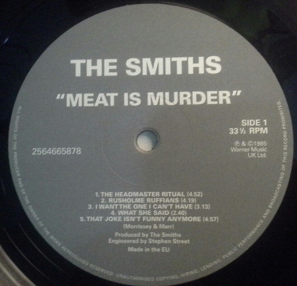 The Smiths "Meat Is Murder"